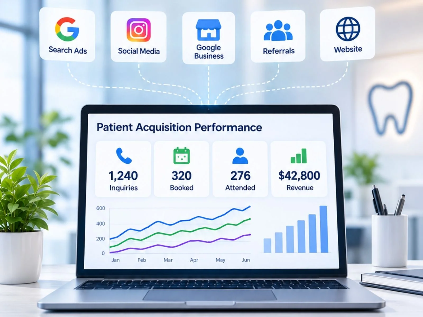 How do healthcare practices know which marketing campaigns actually bring real patients?