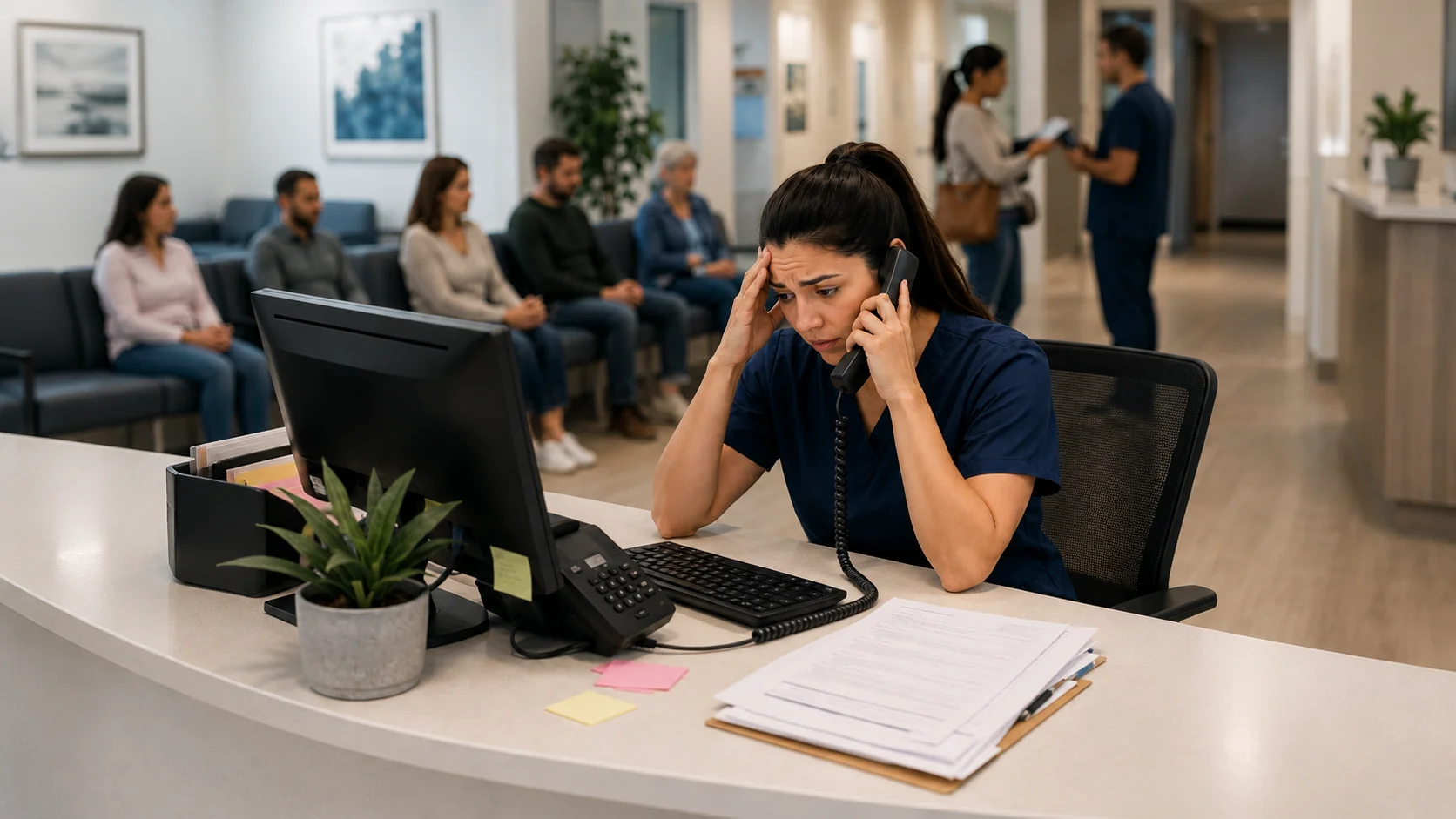 Why is my front desk team always overwhelmed?