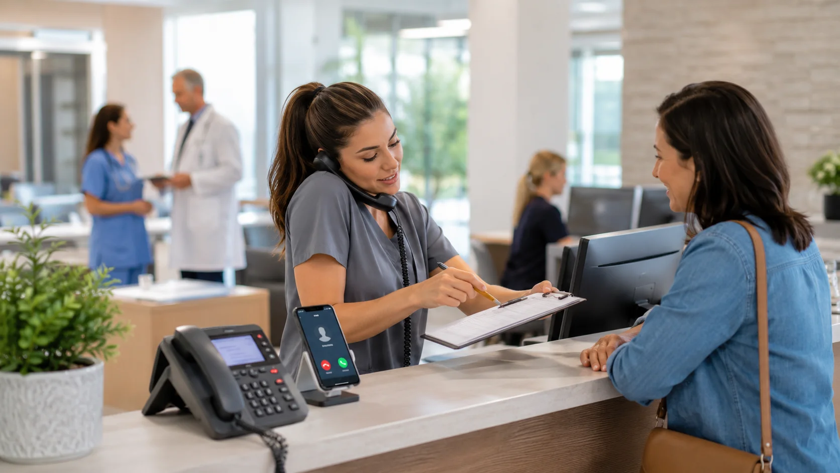 Why is my clinic missing so many patient calls each week?